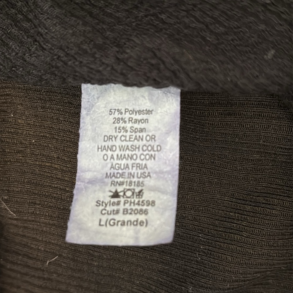 NWT Audrey L ballet cross front bodysuit - Picture 5 of 5